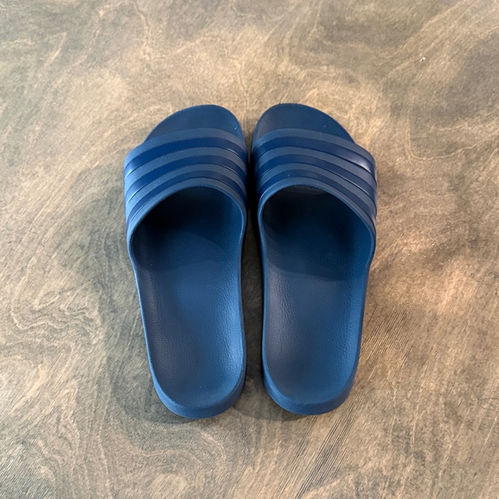 adidas Navy Blue Slide Sandals